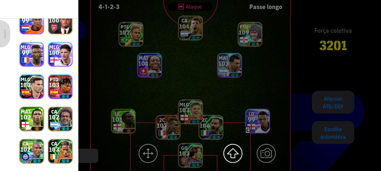 CONTA EFOOTBALL NEYMAR - GEORGE BEST - DESAILLY