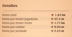 CONTA END GAME QUASE 2B DE FAMA / FIRE FULL 120