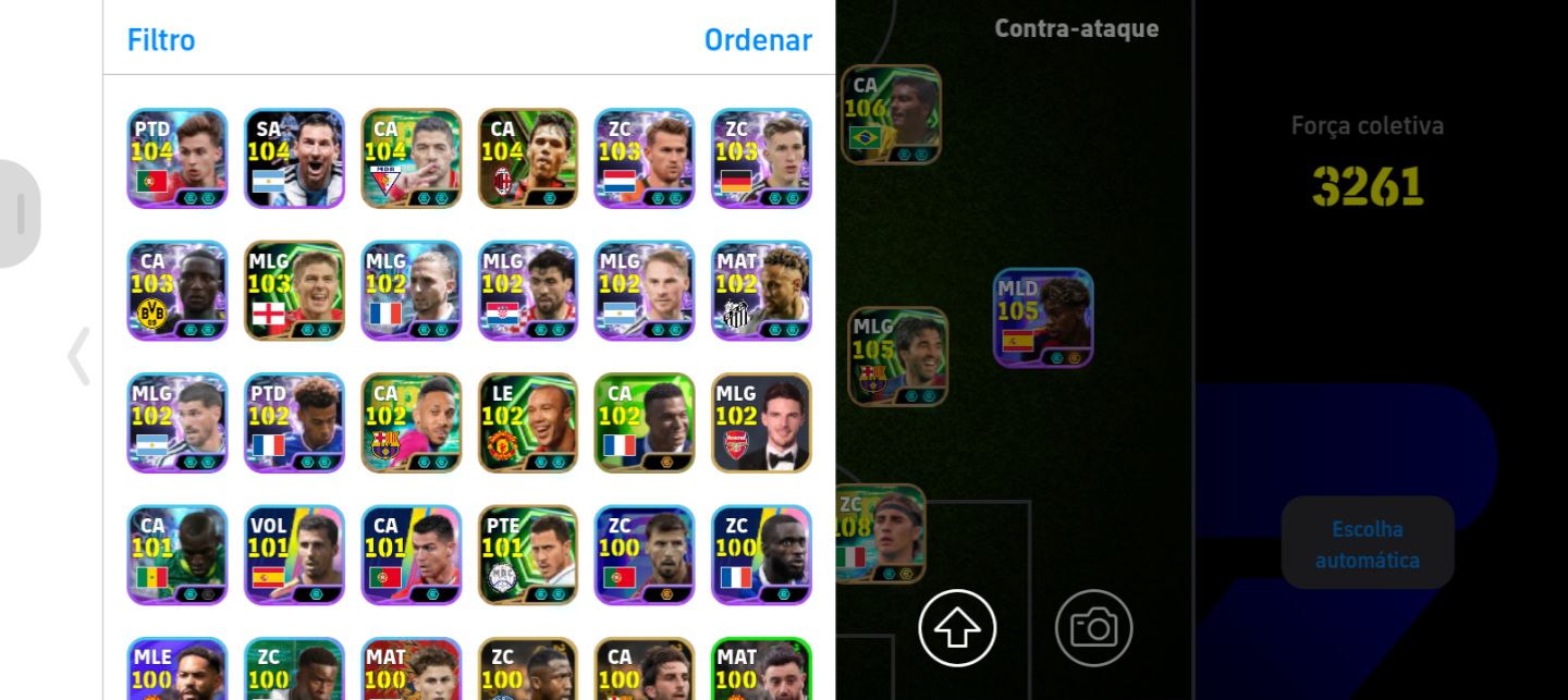 CONTA eFootball FORÇA COLETIVA 3272!!!!