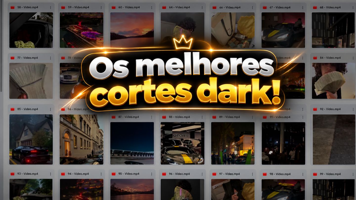 [MAIS BARATO!] +30.000 CORTES VIRAIS - REELS, TIKTOK, SHORTS, EDITS, DARK