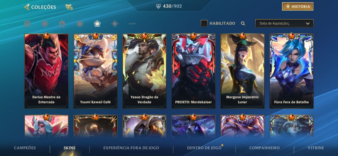 CONTA DE WILD RIFT PARA QUEM GOSTA DE JOGAR DE ASSASSINO E LUTADOR