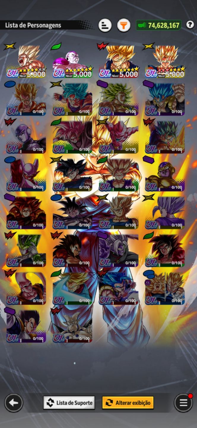 Conta com vedito legend
