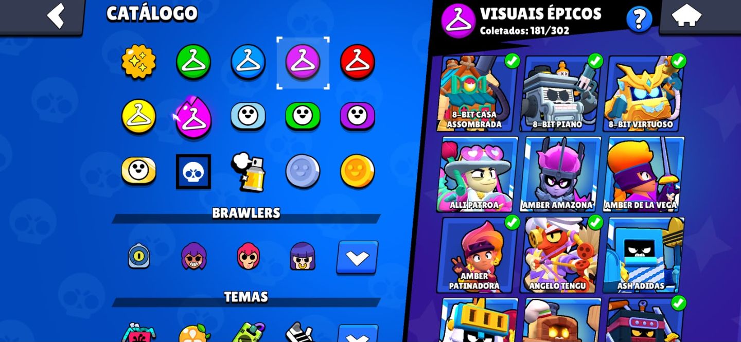 Conta OG Brawl Stars (2018) | 57k Troféus | Shelly Estelar + 431 Skins!