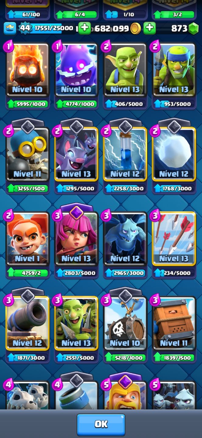 Conta rara de Clash Royale à Venda