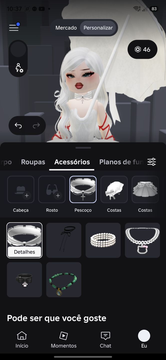 CONTA ROBLOX FEMININA +400 REAIS GASTOS | SKINS, ANIMAÇÕES, GESTOS E GAMEPASSES.