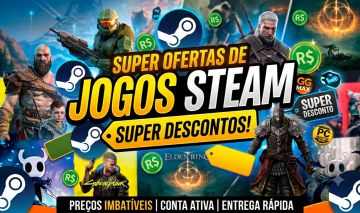 CONTA DA STEAM COM JOGOS OFFLINE!!!