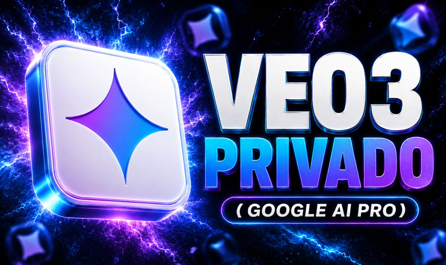 Gemini AI PRO + Veo 3 (No Seu E-mail) + 5TB | + BÔNUS