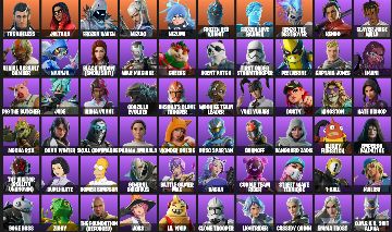 Conta Fortnite 152 Skins com Homer Simpson, Renegade Raider e Godzilla