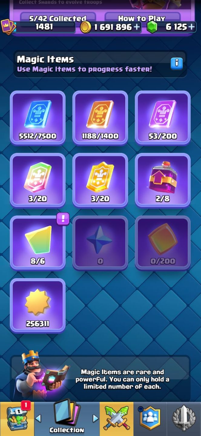 CONTA DE CLASH ROYALE COM MUITO RECURSO - ACEITO QUALQUER PROPOSTA PRA SAIR LOGO