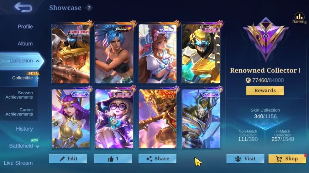 Floryn Sanrio - EX IMORTAL - FULL EMBLEMAS - FULL HEROIS