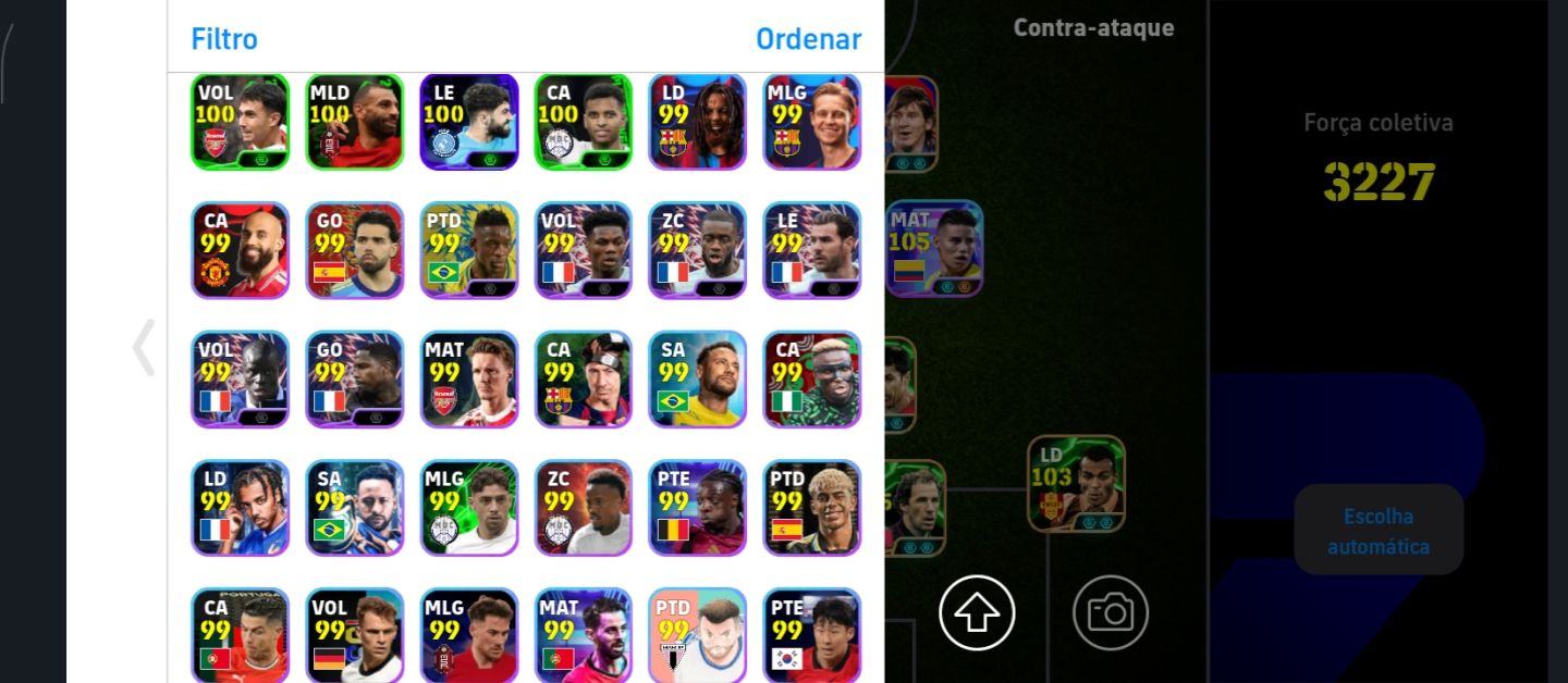 Conta de efootball