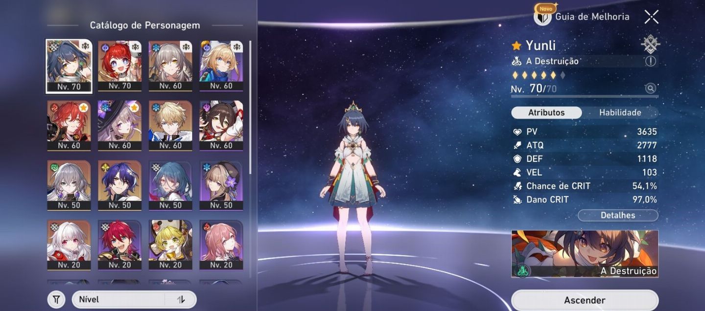 The Herta + Tribbie + Yunli + biss + Dr Ratio +++ Honkai Star Rail