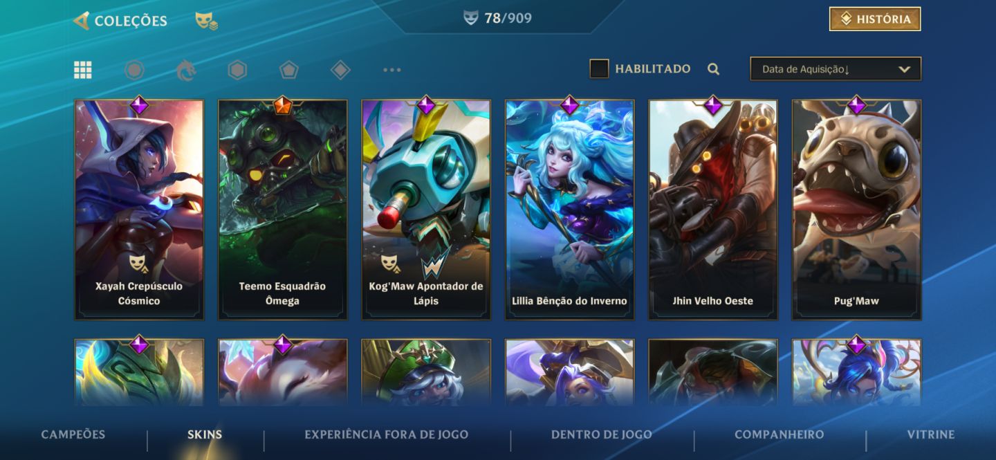 Conta Wild Rift main adc
