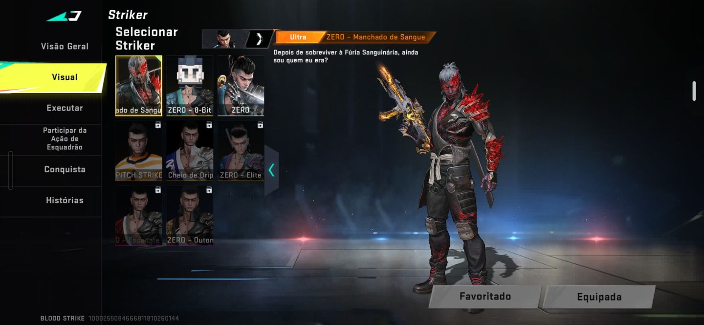 CONTA DE BLOOD STRIKE BARATA ATÉ DEMAIS