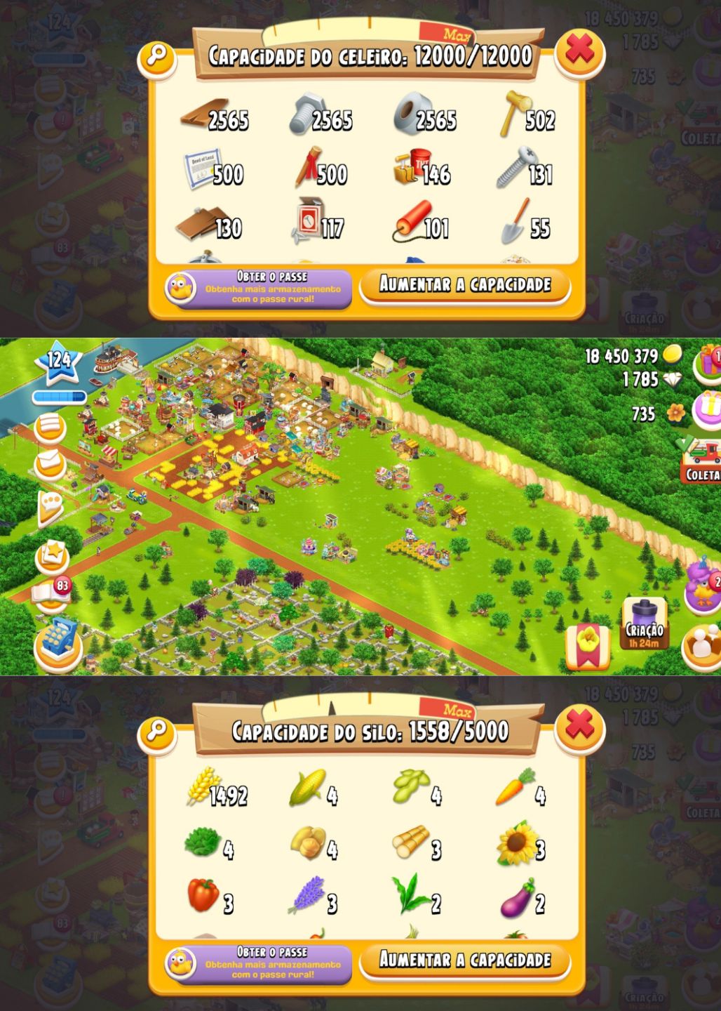 [PREÇO IMBATÍVEL] CONTAS HAYDAY - FAZENDAS DO HAY DAY MELHOR PREÇO