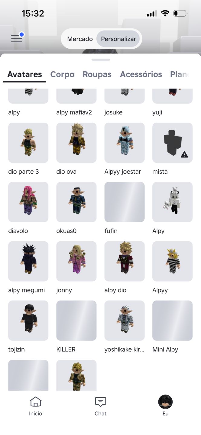 Contas Roblox com muitas Eskin raras e upadas em muitos jogos