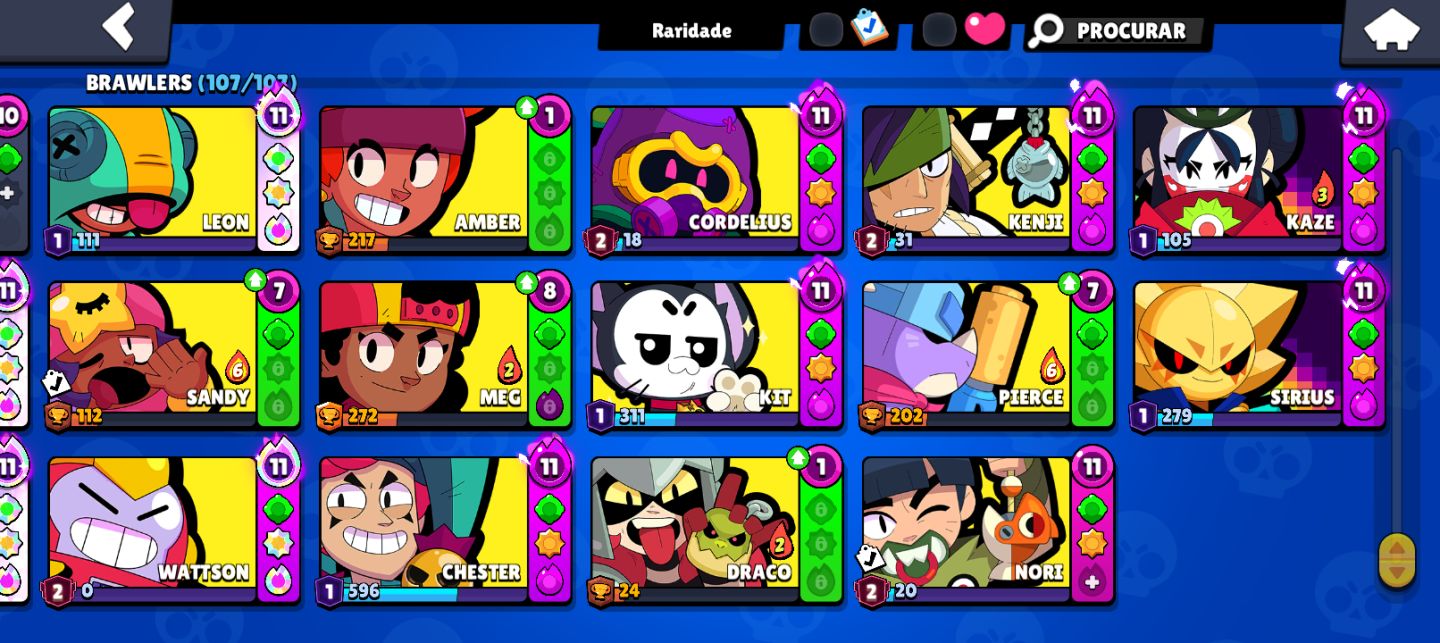 CONTA DE BRAWL STARS