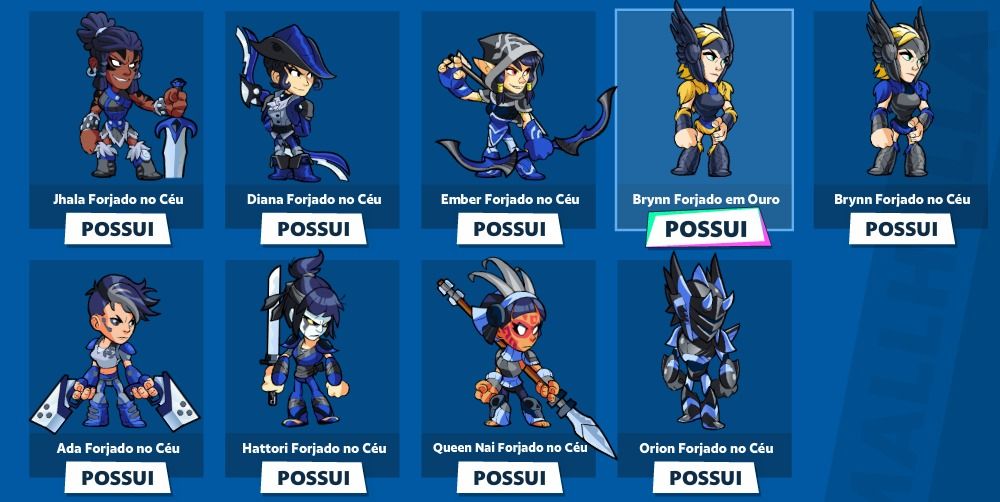 CONTA STEAM DE BRAWLHALLA COM MAIS DE 2000 GASTO E 12 PASSES E MUITOS JOGOS