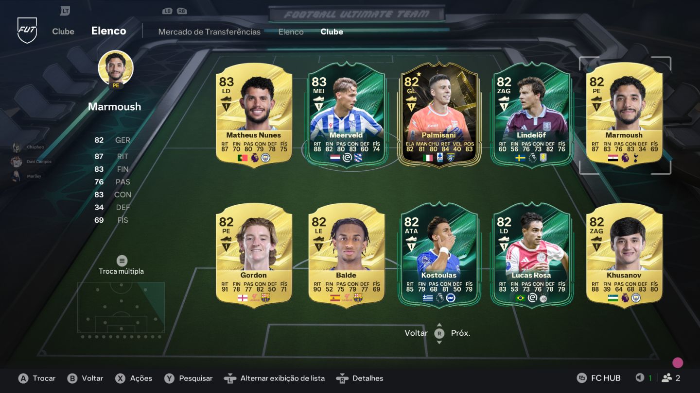 EA FC 27 CONTA SUPER META- PATO, OKOCHA E HANSSEM - ULTIMATE PLUS - STEAM