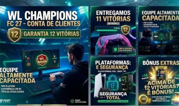 WL EA FC 27 GARANTIA DE 12 VITÓRIAS (+ BÔNUS POR VITÓRIA EXTRA)