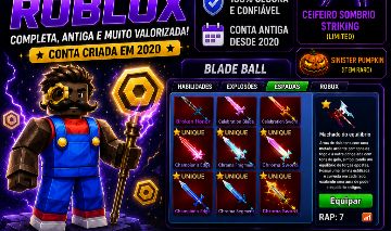 ROBLOX - CONTA ANTIGA E RARA