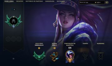 CONTA ESMERALDA 3 / 11 SKINS / MMR BUFFADO / KARTHUS, AKSHAN, TALON / 3.5K EA
