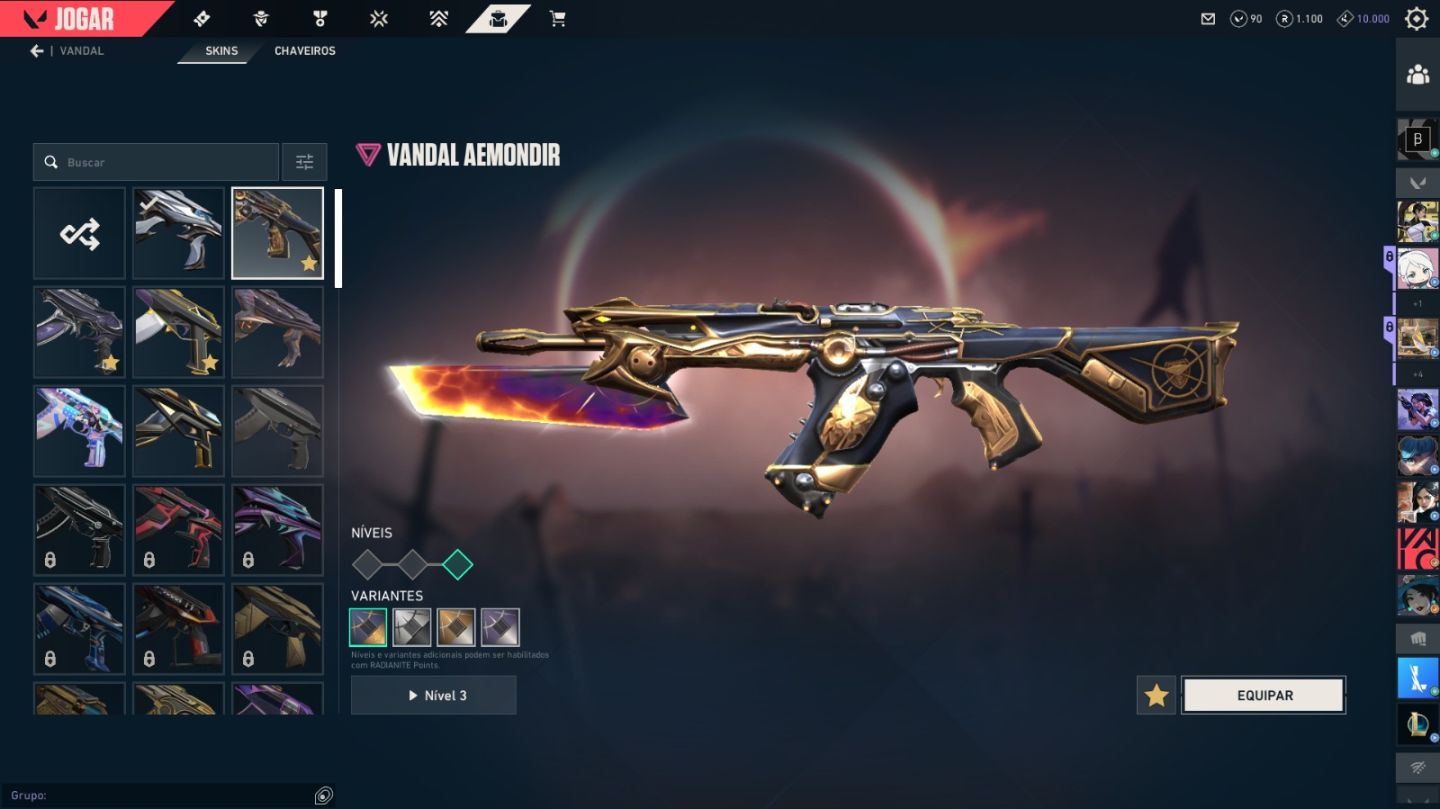 Conta Valorant Full Acesso - 46000 VPS gastos - Skins Limitadas