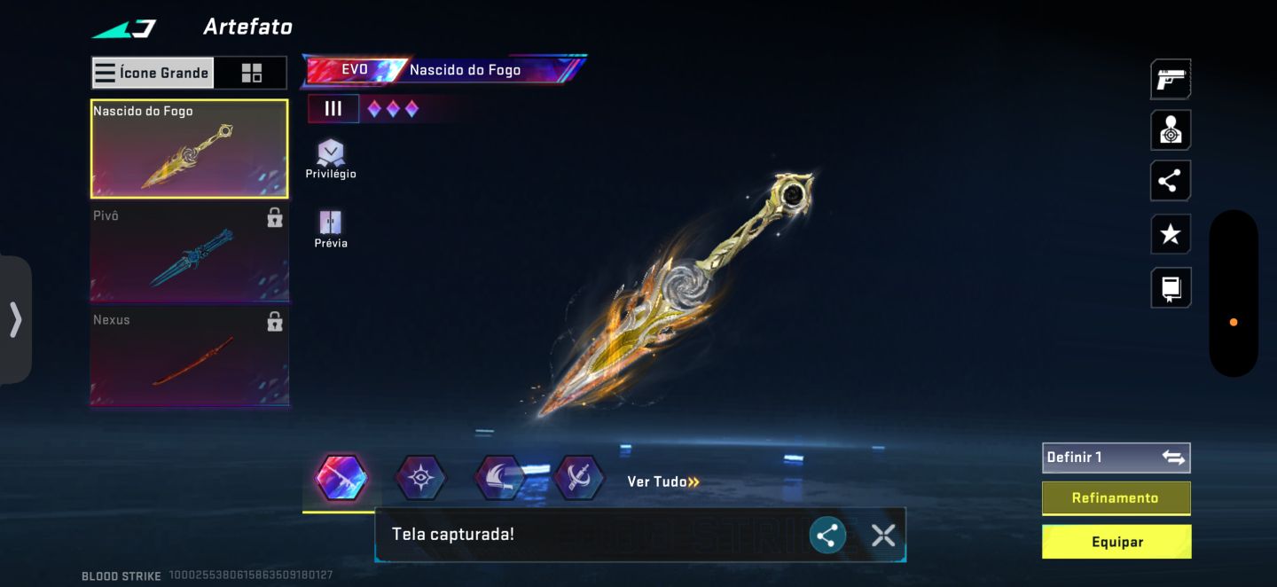 Conta nível 50, com várias armas evos e eternas!!!
