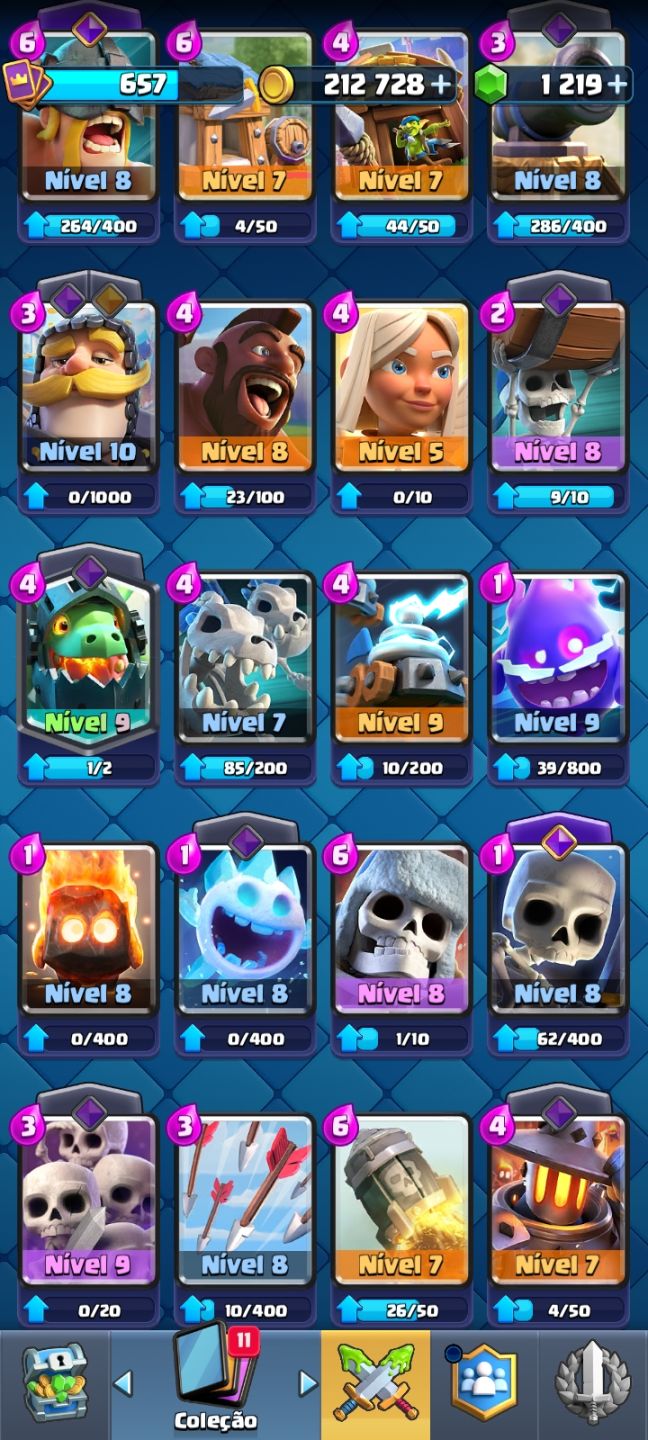 CONTA BOA DE CLASH ROYALE PRA SAIR LOGO !!!! ( COM RONIN )