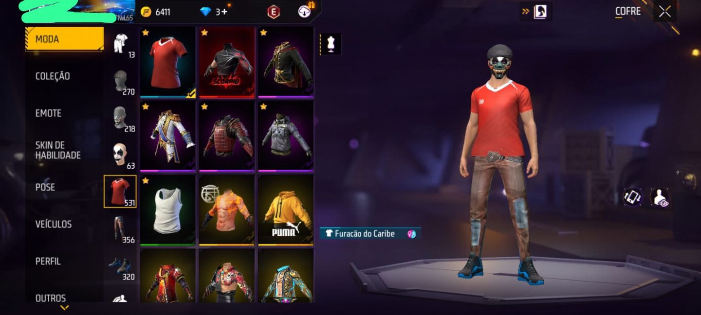 CONTA DE FREE FIRE PARA GEMADA