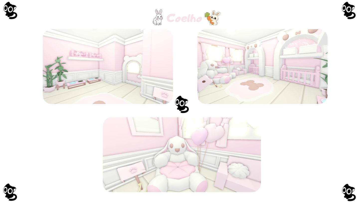 ADOPT ME | CASINHAS ATUALIZADAS E FOFAS (ESTOQUE ATUALIZADO!! )