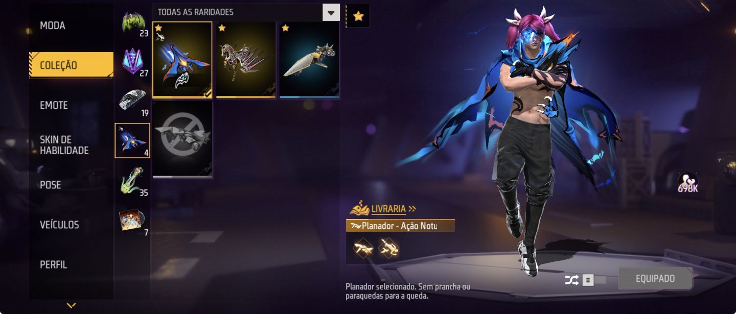 OPORTUNIDADE ÚNICA 6 EVOLUTIVAS+NARUTO+PUNHO+SKIN LENDARIAS+EMOTE DE ENTRADA