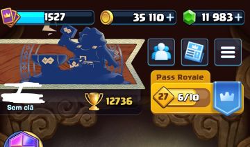 CONTA DE CLASH ROYALE COM MUITAS EVOLUTIVAS, TODAS AS CARTAS DO GAME