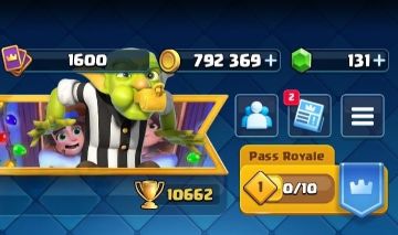 Clash Royale 10k de troféu