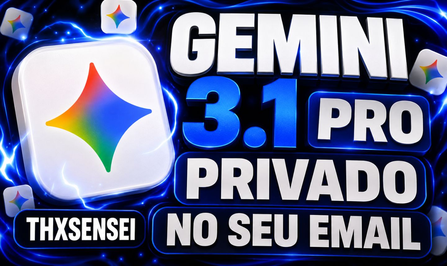 GEMINI 3.1 AI PRO + 5TB + FLOW + VEO - 1 MES/30 DIAS - NA SUA CONTA