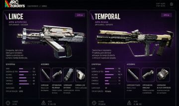 VENDA DE ARMAS LV4 FULL ATT ARC RAIDERS