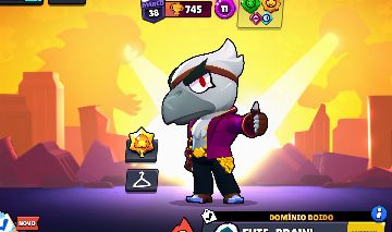 Conta de brawl stars corvo full , varias hipercargas , melhor preço