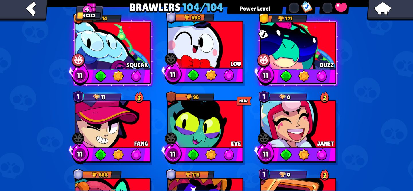 Conta de Brawl Stars muito boa!