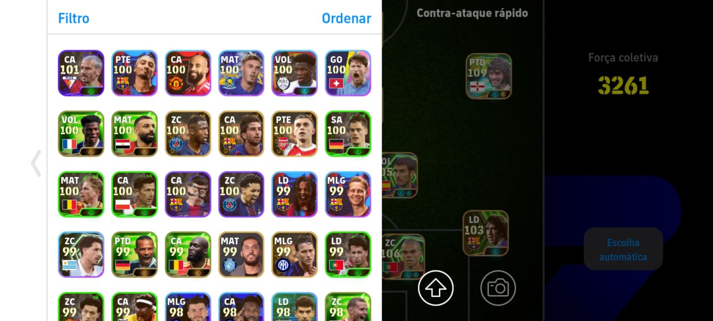 Conta top com o rei do futebol