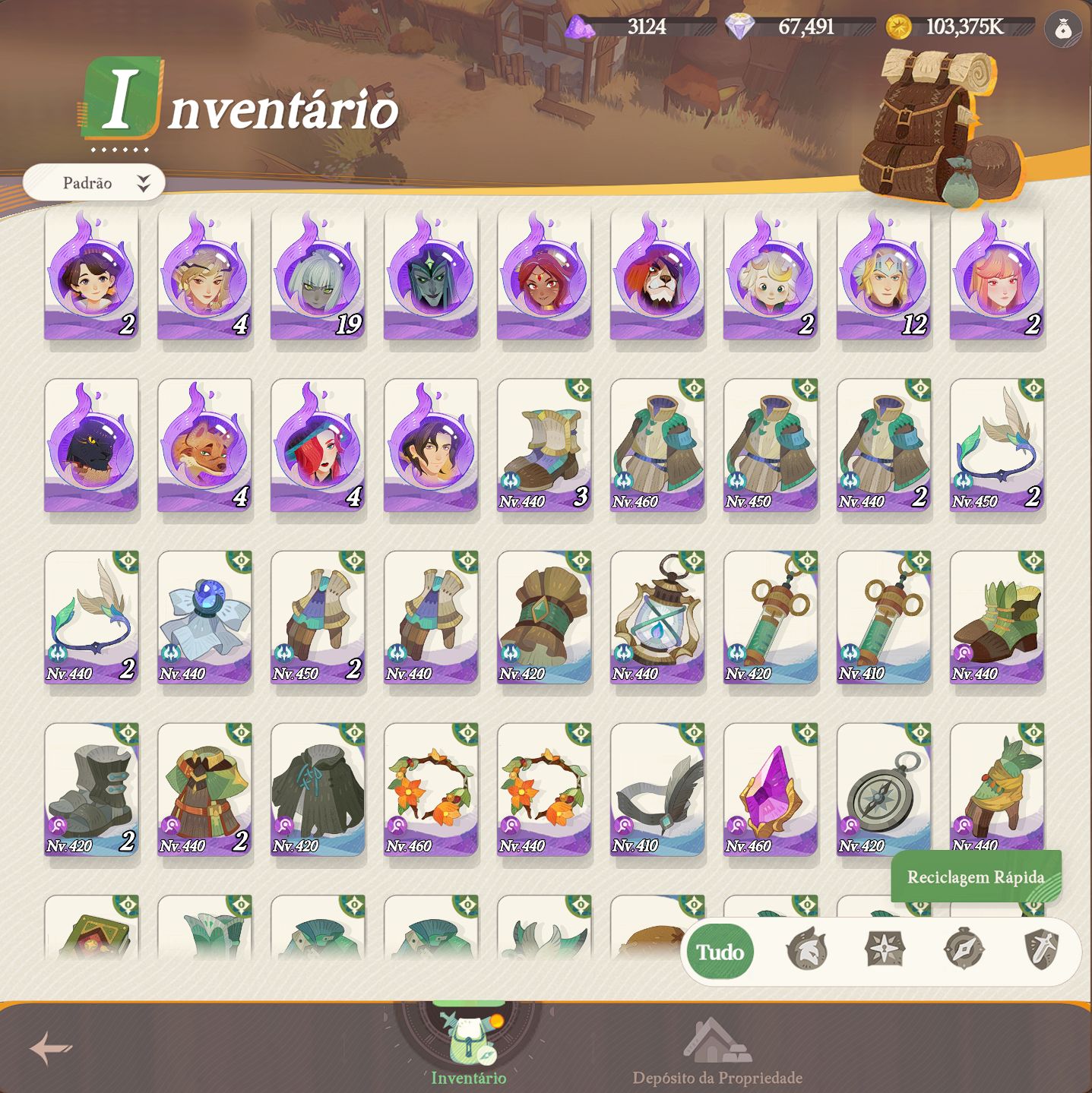 Conta AFK Journey - Global Server