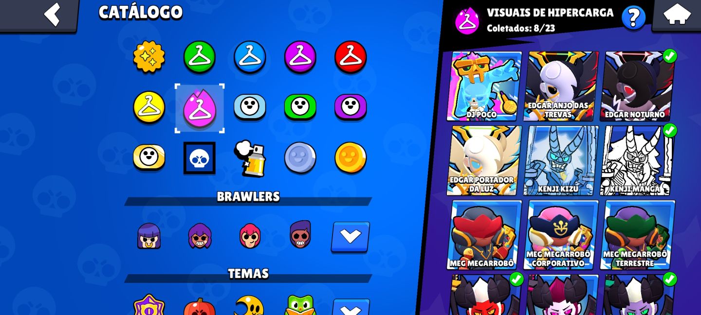 (40% Off) Conta Imperdível | 500 skins | 75 brawlers NV 11 | 3 Pro Pass