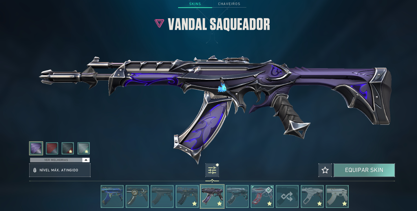 CONTA VALORANT COM 1000R$ GASTOS COM MUIITA SKIN DE VANDAL,PHANTOM E MAIS