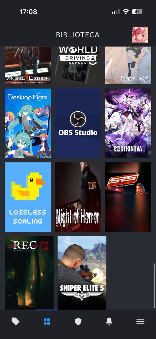 CONTA STEAM COMPLETA R$ 700$
