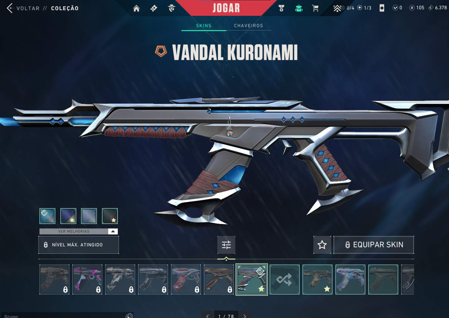 CONTA VOLORANT COM KURONAMI, AEMODIR E MAGIPUNK