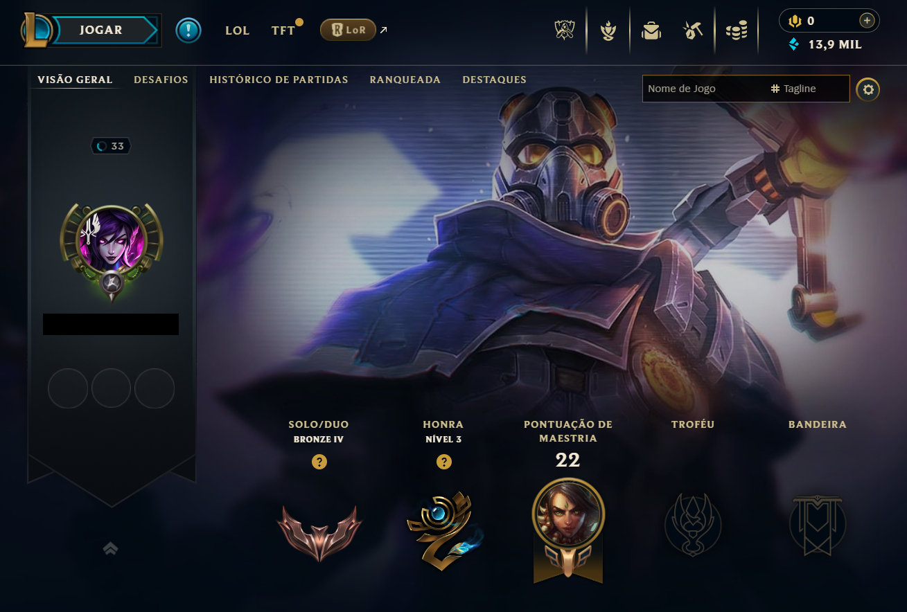 CONTAS ELOS LEAGUE OF LEGENDS EMAIL NÃO CONFIRMADO ABASTECIDO