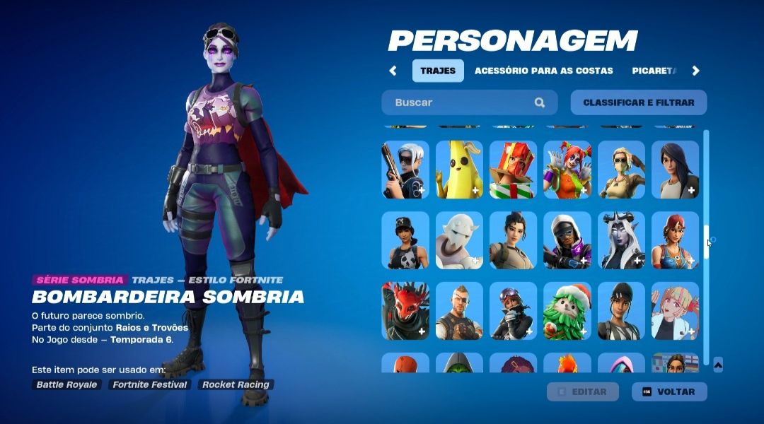 Conta Fortnite OG TRYHARD| Travis Scott | Bandido Psicopata | Peixoto World Cup
