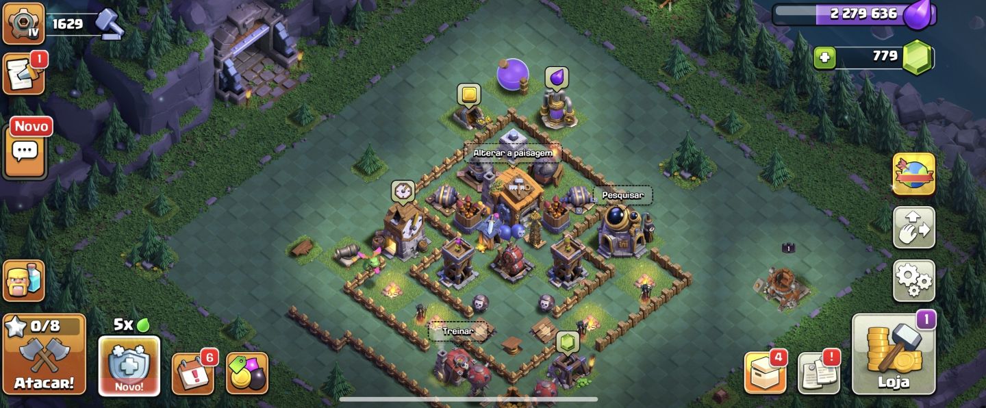 Conta clash of clans cv 11
