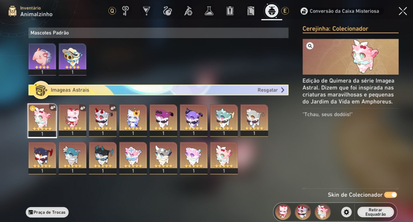 Conta Midgame - Evanescia E2S1 + Pearl E1S0 + Outros