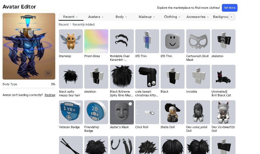 CONTA COM 8.204 ROBUX GASTOS EM ROUPAS, ACESSÓRIOS E MT MAIS!
