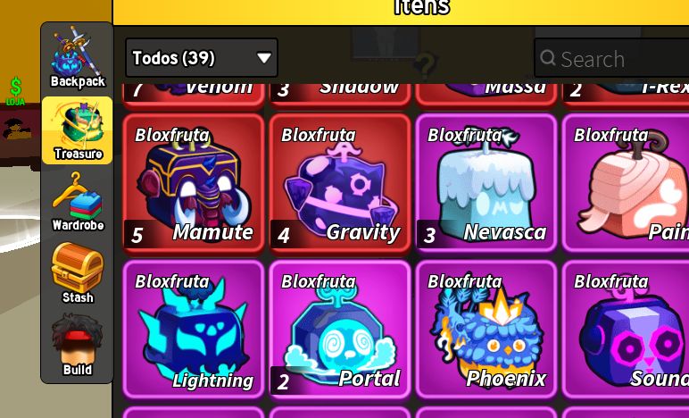 CONTA DE BLOX FRUITS COM TUDO DO JOGO!!/ TODAS GAMEPASS!!